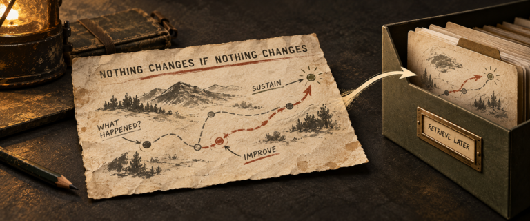 Nothing Changes if Nothing Changes