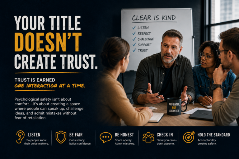 Your Title Doesn’t Create Trust